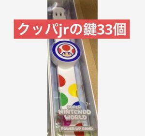 パワーアップバンド キノピオ　鍵33個USJ ユニバーサル　ニンテンドー