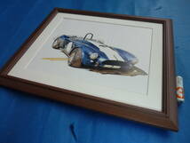 ★BOWイラスト額■シェルビーコブラ289 レーシング■No.118■Shelby Cobra289 Racing■_画像3