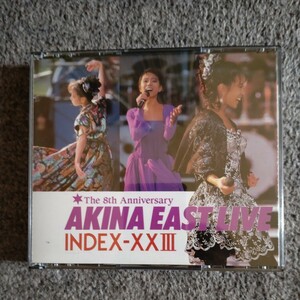 CD / 中森明菜 / THE 8TH ANNIVERSARY AKINA EAST LIVE INDEX-XXIII