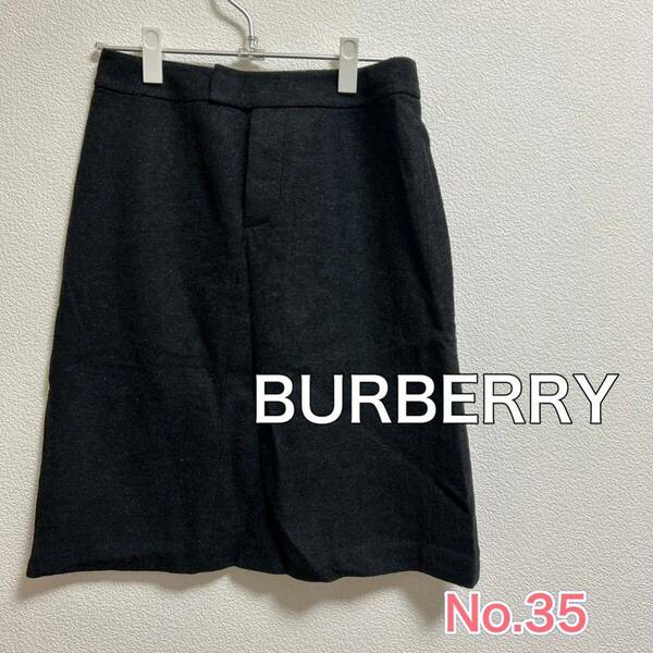 送料無料 匿名配送 バーバリー BURBERRY 膝丈スカート