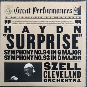 LP レコード　HAYDN SURPRISE” BL-37761 海外版　レトロ　ヴィンテージ