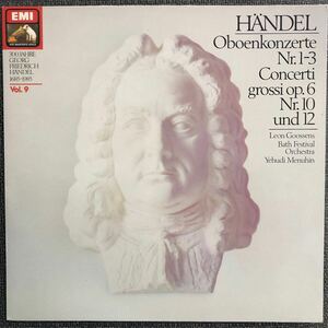 LP レコード　G.F.HANDEL 29-0363-1 海外版　レトロ　ヴィンテージ