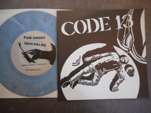 330 【EP】Code 13 / A Part Of America Died Today / USA Hardcore, Punk