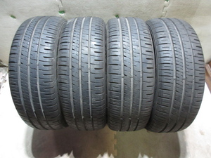 中古タイヤ　195/55R16　ダンロップ　ENASAVE EC204　9分山　2021年式　4本セット