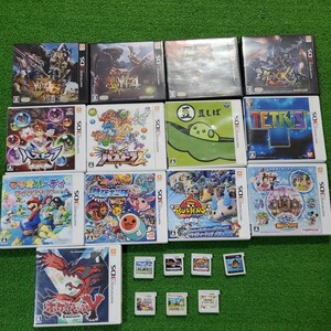 任天堂 3DS ソフト 20本 まとめ売り 大乱闘スマッシュブラザーズ ポケットモンスターY どうぶつの森 モンスターハンター 妖怪ウォッチ