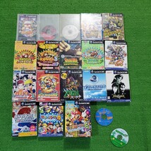 GAMECUBE ゲームキューブ ソフト ディスク 合計20本 まとめ売り ポケモンボックス 大乱闘スマッシュブラザーズ マリオパーティ ゼルダ_画像1