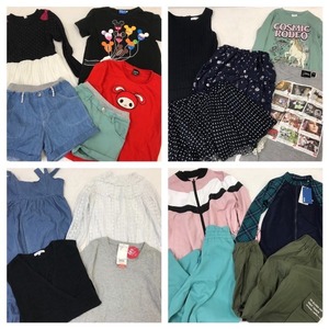 FS-42　子ども服【女の子SET　サイズ140cm~160cm☆46着】GAP・ピンクラテ・ZARA・グローバルワーク他・新品入☆大量☆古着☆おまとめ福袋