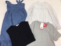 FS-42　子ども服【女の子SET　サイズ140cm~160cm☆46着】GAP・ピンクラテ・ZARA・グローバルワーク他・新品入☆大量☆古着☆おまとめ福袋_画像4