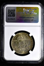 ★土終 【NGC UNC D】1938G スウェーデン 2K銀貨 未使用- 世界コイン 古銭 貨幣 硬貨 銀貨 金貨 銅貨【決済期限火曜日】_画像4