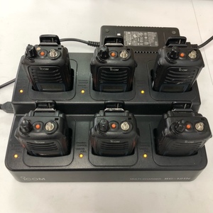 6 point Icom IC-D50 BP-220N 6 ream charger BC-121N AC adaptor transceiver registration department 3R waste department settled [4232]