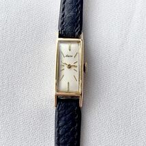 Lady Seiko #4002レディース手巻き腕時計　稼動品　鶴のマークあり_画像4