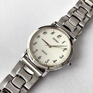 SEIKO Dolce 5E61-0A80 men's quartz wristwatch operation goods 