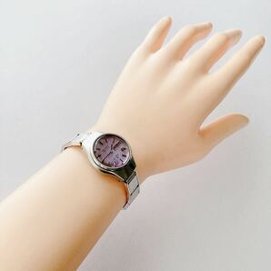 SEIKO 21石 レディース自動巻／手巻き腕時計 カットガラス 稼動品の画像2