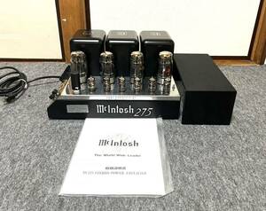 McIntosh Macintosh MC 275 вакуумный усилитель трубки. Gec kt 88 4 вакуумных труб. Операционная манера