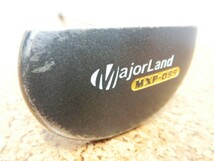 ♪Major Land メジャーランド MXP-099 マレット 日本国内組立品 パター 33インチ 純正スチールシャフト 中古品♪T0842_画像1