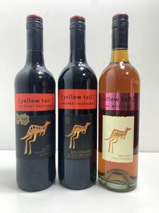 3 шт. комплект желтый te дельфин Sera * вино Yellow tail 3шт.@CASELLA WINES AUSTRALIA *