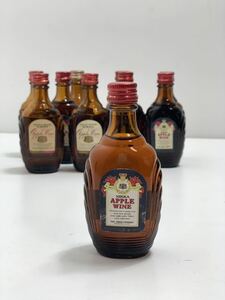 ニッカアップルワイン　NIKKA APLLE WINE ミニチュアボトル10本　1952〜ラベル5本　1982〜ラベル5本　コレクションSUNTORY ウィスキー　●