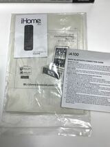 【中古】iHome iA100　iPad/iPjone/iPod 対応Bluetooth オーディオシステム　●_画像9