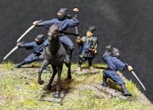 戦国武将 フィギュア 忍者隊 1/72 完成品