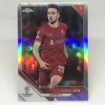 DIOGO JOTA refractor #180 2022 topps chrome UEFA CHAMPIONS LEAGUE_画像1