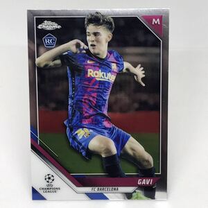 #25 2022 GAVI topps chrome UEFA CHAMPIONS LEAGUE