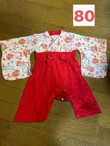 女の子 ひな祭り 袴ロンパース ロンパース ベビー お食い初め お正月 和服 お祝い