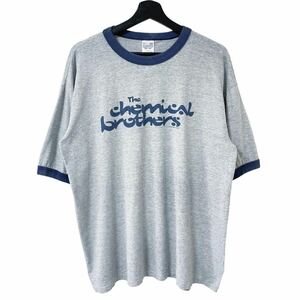 ■激レア■90s USA製 THE CHEMICAL BROTHERS リンガー Tシャツ XL ケミカルブラザーズ 00s ビンテージ