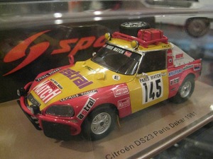 ★完売スパーク1/43シトロエンDS23 パリダカ 1981 #145 パリダカールラリー Citroen DS23★