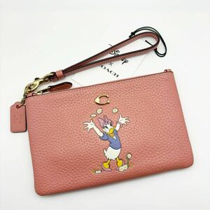 【DISNEY X COACH】スモール リストレット！デイジー ダック！