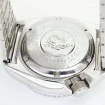 27.OLD SEIKO/1981年製造●7548-7000 黒/ブラック ダイバー デイデイト クオーツ 電池交換済 メンズ腕時計 ビンテージ 中古 セイコー_画像9