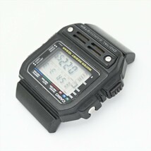 4.OLD CASIO●BAROMETER BM-100WJ アラーム/バックライトOK デジタル クオーツ 電池交換済 メンズ腕時計 オールドカシオ ビンテージ_画像6