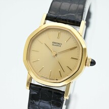 11.希少 SEIKO/8角ケース●1979年製造 2661-5000 風防ガラス無傷 クオーツ 電池交換済 レディース腕時計 ビンテージ 中古 セイコー_画像2