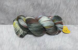 輸入　毛糸　Lit Yarn Hand Dyed Wool　ハンドダイドウール　手染め　ウール100％　150g×1個　540ｍ　カラー11　リトアニア　海外