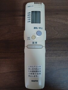 サンヨー エアコンリモコン SANYO リモコン RCS-AN1