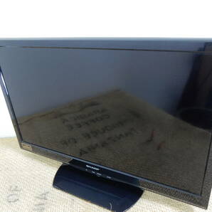☆SHARP シャープ ２４型液晶テレビ ＬＣ-２４Ｋ９ ２０１３年製☆ 簡易動作確認済み 送料込みの画像2