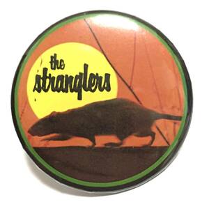 デカ缶バッジ 58mm The Stranglers Rattus Norvegicus ストラングラーズ 夜獣の館 PUNK