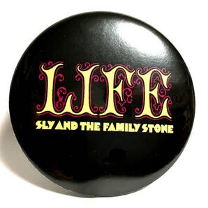 デカ 缶バッジ 5.7cm Sly & The Family Stone LIFE スライ &ザ・ファミリーストーン Funk ファンク 小沢健二の画像1
