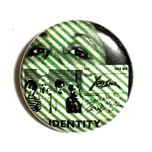 25mm 缶バッジ X - Ray Spex Identity Xレイスペックス 70's Punk パンク Power Pop パワーポップ New Wave