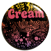 デカ缶バッジ 58mm CREAM クリーム psychedelic Eric Clapton エリッククラプトン Jack Bruce_画像1