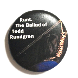 25mm 缶バッジ Todd Rundgren Runt The Ballad of トッドラングレン Utopia Nazz