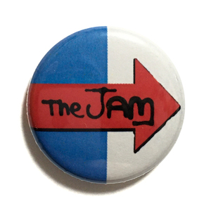25mm 缶バッジ The Jam ザ・ジャム Mods Punk Paul Weller ポールウェラー