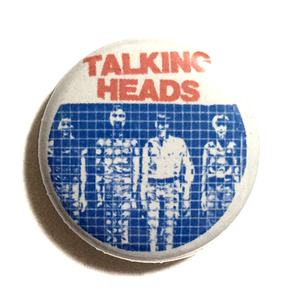 25mm 缶バッジ Talking Heads トーキングヘッズ More Songs About Buildings And Food New Wave David Byrne Tom Tom Clubの画像1