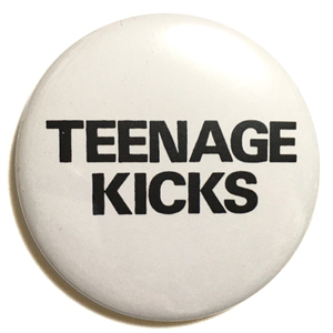 デカ缶バッジ 58mm The Undetrones アンダートーンズ Teenage Kicks 70's