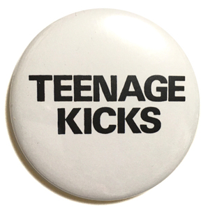 デカ缶バッジ 58mm The Undetrones アンダートーンズ Teenage Kicks 70'sの画像1