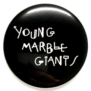 デカ缶バッジ 58mm Young Marble Giants Colossal Youth ヤングマーブルジャイアンツ Post Punk