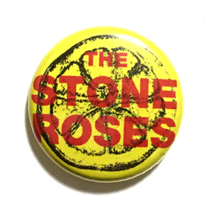 25mm 缶バッジ The Stone Roses ストーンローゼス 石と薔薇 Ian Brown New Order Happy Mondays Joy Divisionの画像1