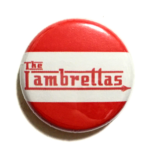 25mm 缶バッジ The Lambrettas Neo Mods モッズ Punk R&B R&R The Jam