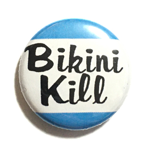 25mm 缶バッジ Bikini Kill ビキニキル riot grrrl