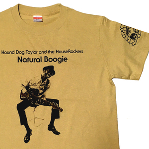 【 L 】Hound Dog Taylor &the Houserockers Tシャツ Natural Boogie ハウンドドッグテイラー R&B R&R 甲本ヒロト 鮎川誠