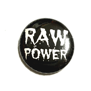 缶バッジ 25mm Iggy Pop Stooges イギー&ザ・ストゥージズ Raw Power Pop Glam Garage Punk パワーポップ グラムロック ガレージパンク